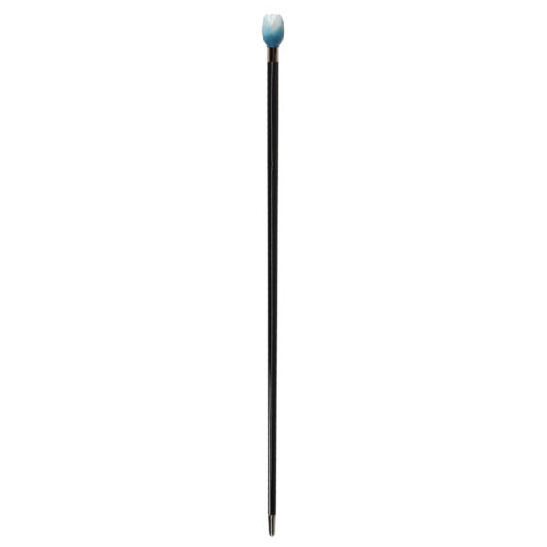 Walking Sticks Bastone con impugnatura modellata e dipinta a mano tulipano azzurro